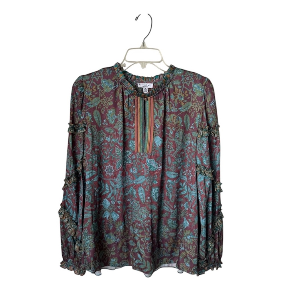 Current Air Multicolor Floral Blouse